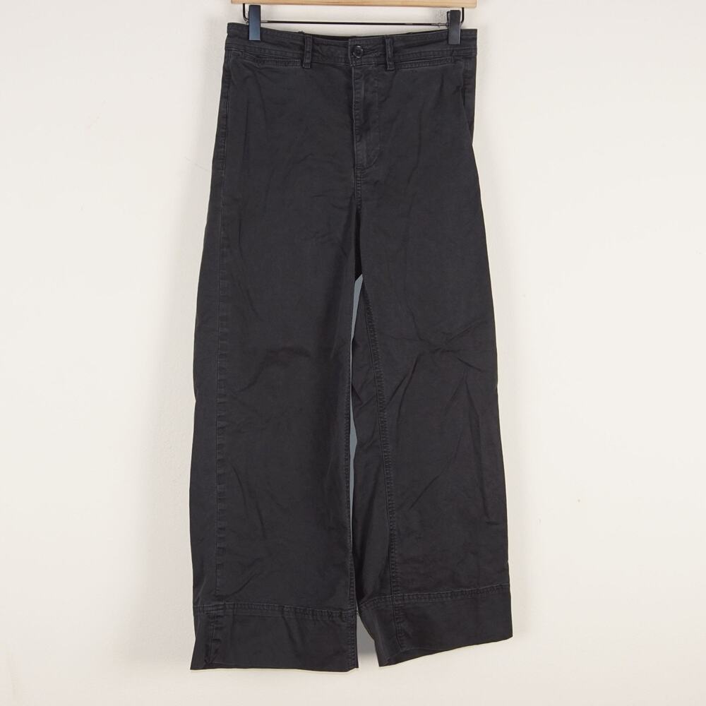 Everlane Wide Leg Black Pants